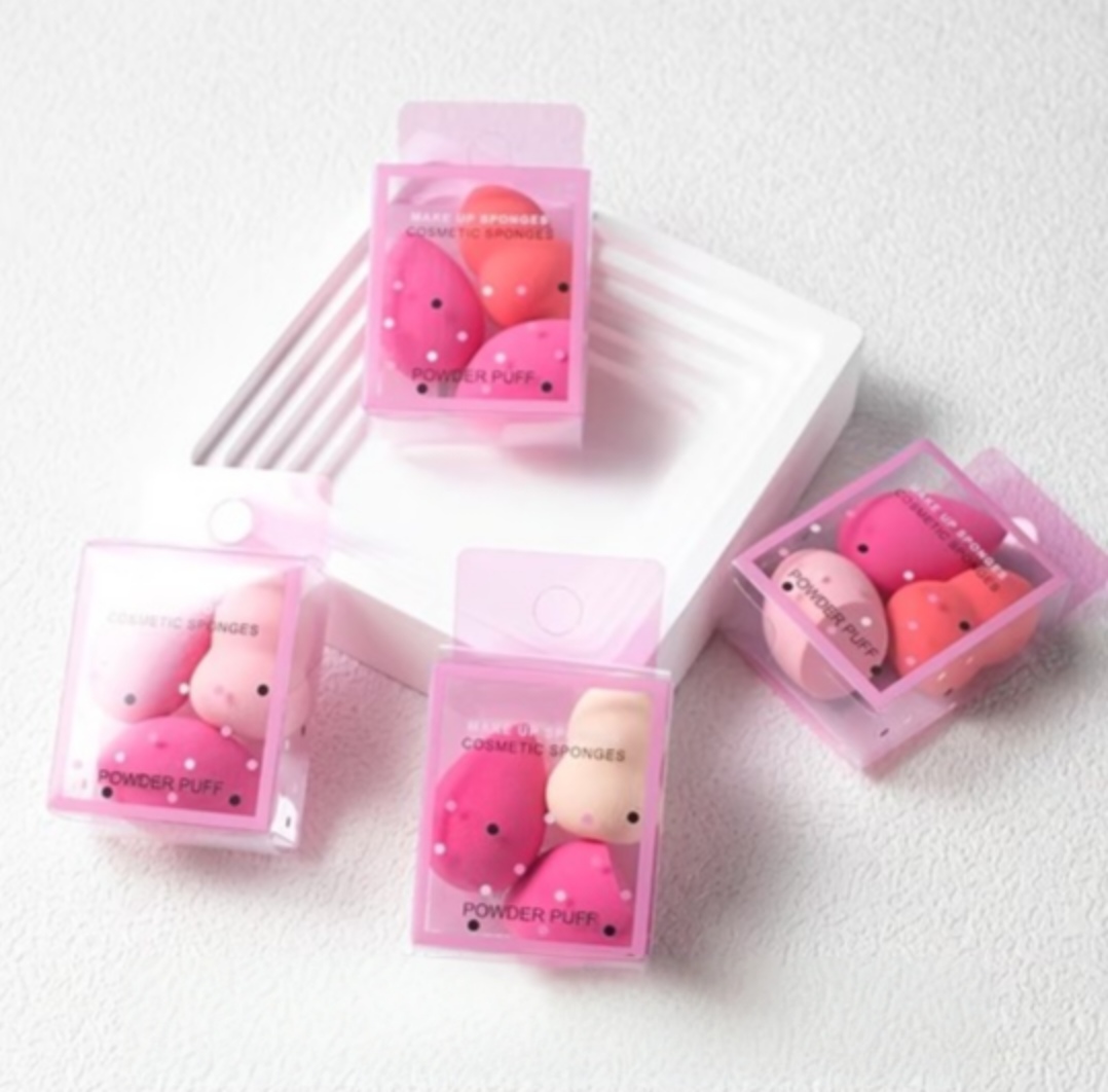 Mini Esponjas de Maquillaje x3