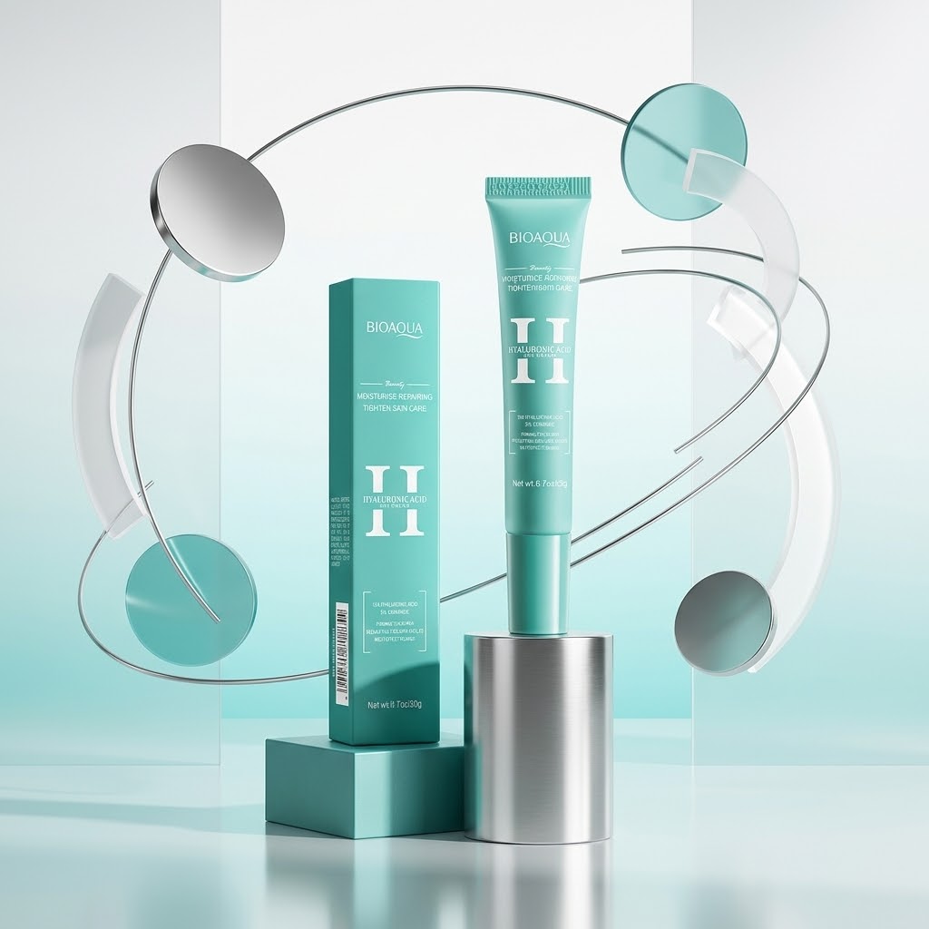 Crema Contorno de Ojos BIOAQUA Ácido Hialurónico 20g