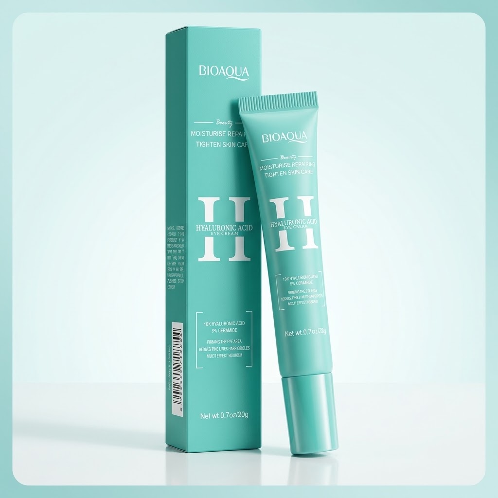Crema Contorno de Ojos BIOAQUA Ácido Hialurónico 20g