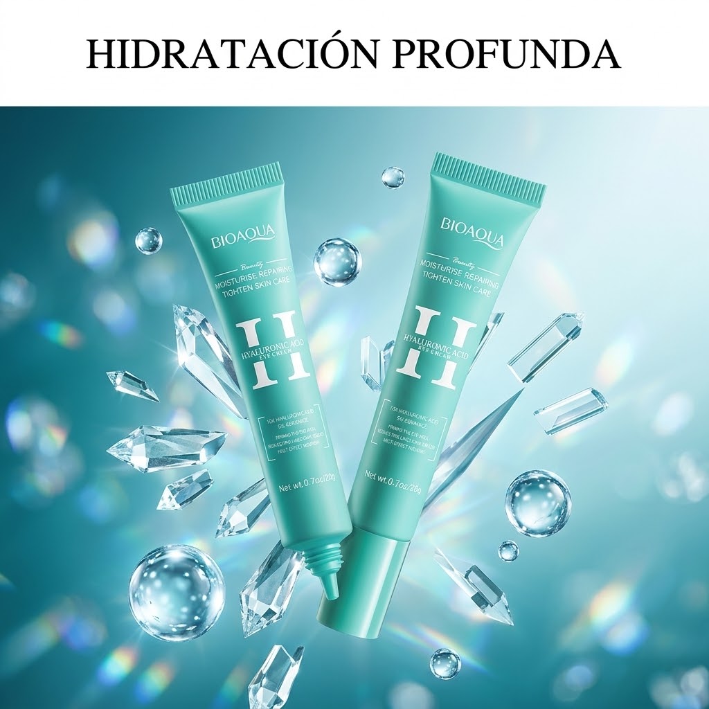Crema Contorno de Ojos BIOAQUA Ácido Hialurónico 20g