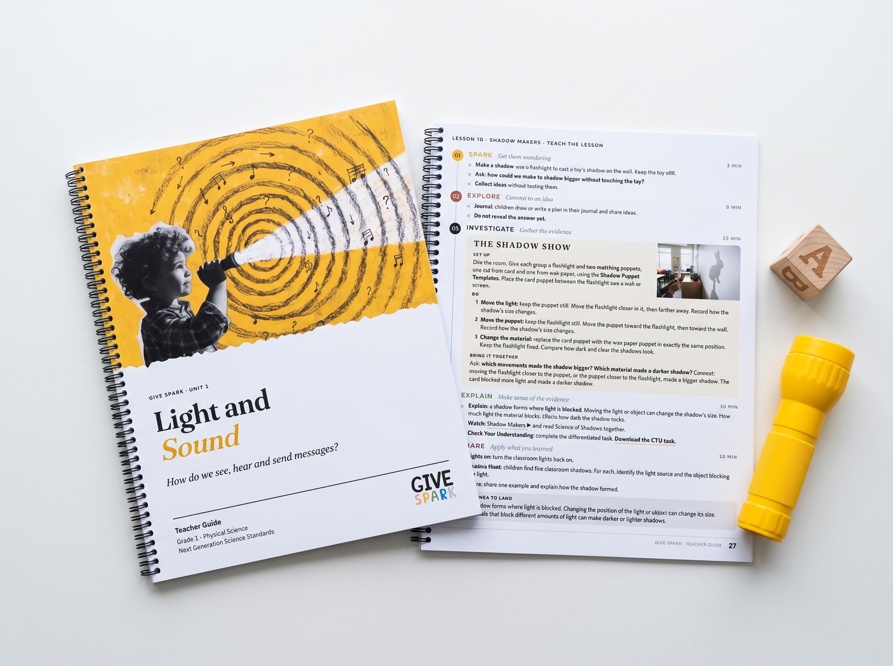The Light and Sound teacher guide