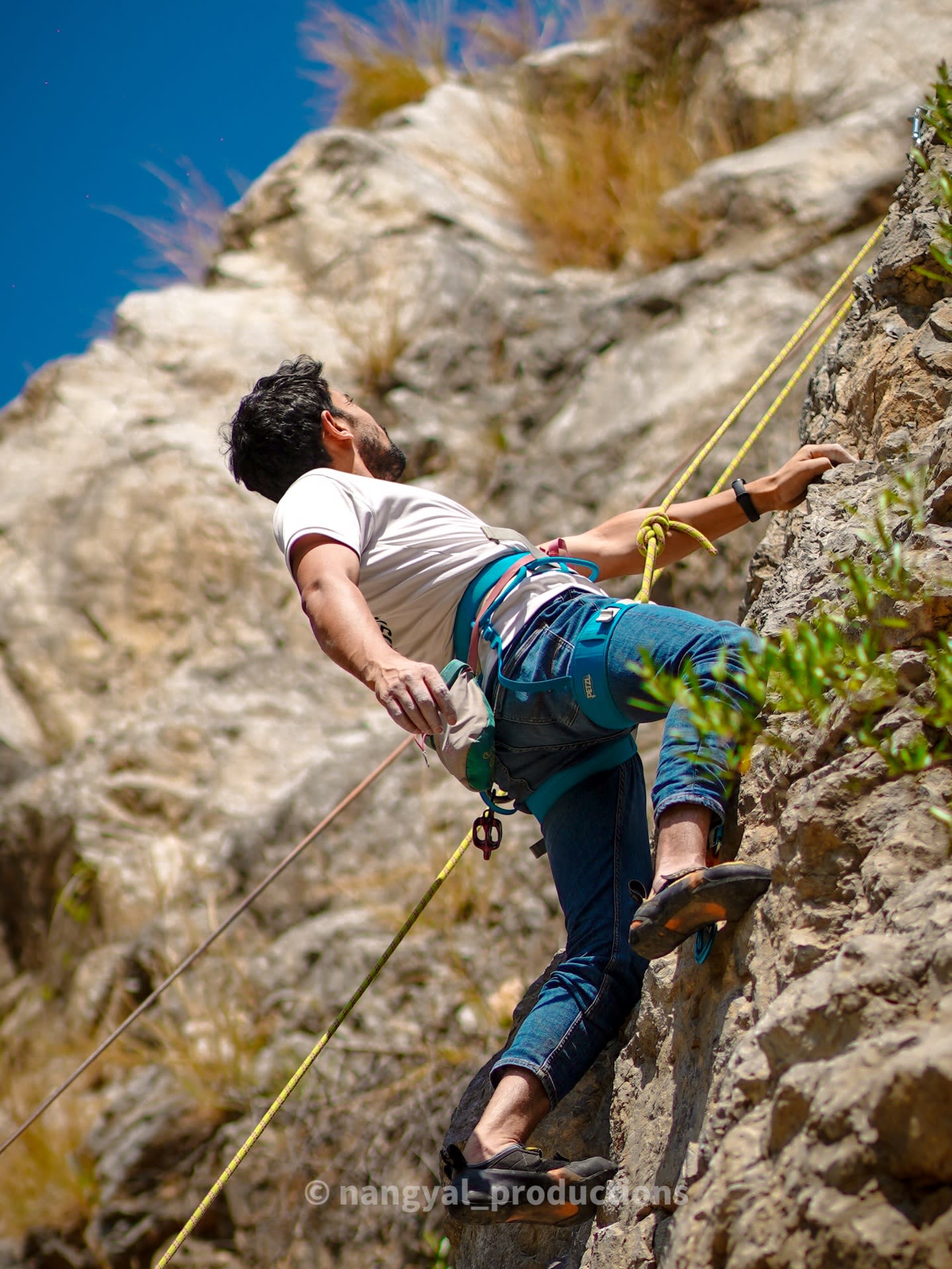 Intense Climbing