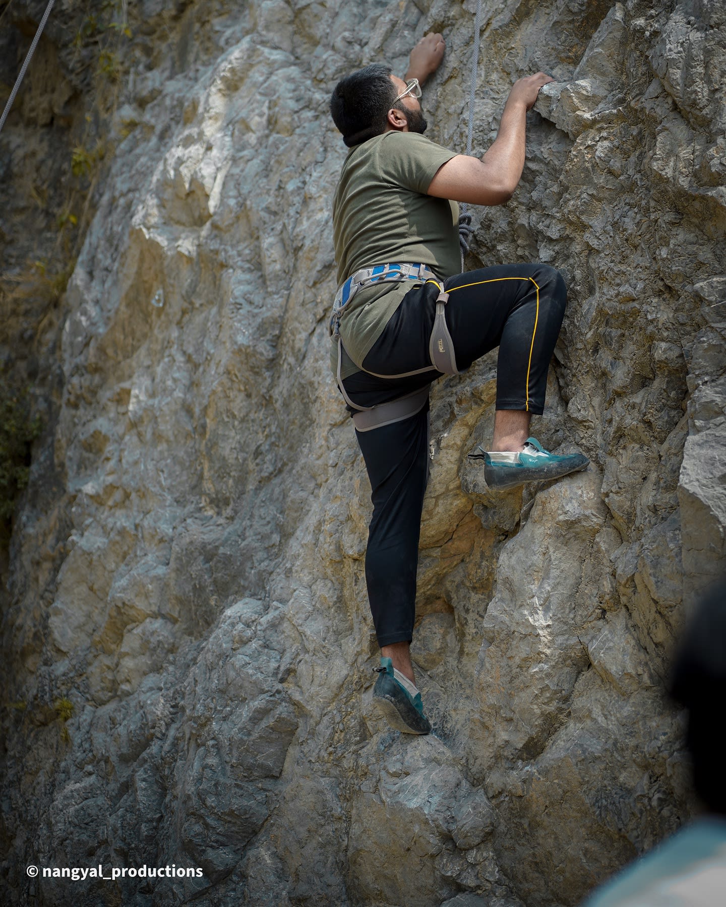 Intense Climbing