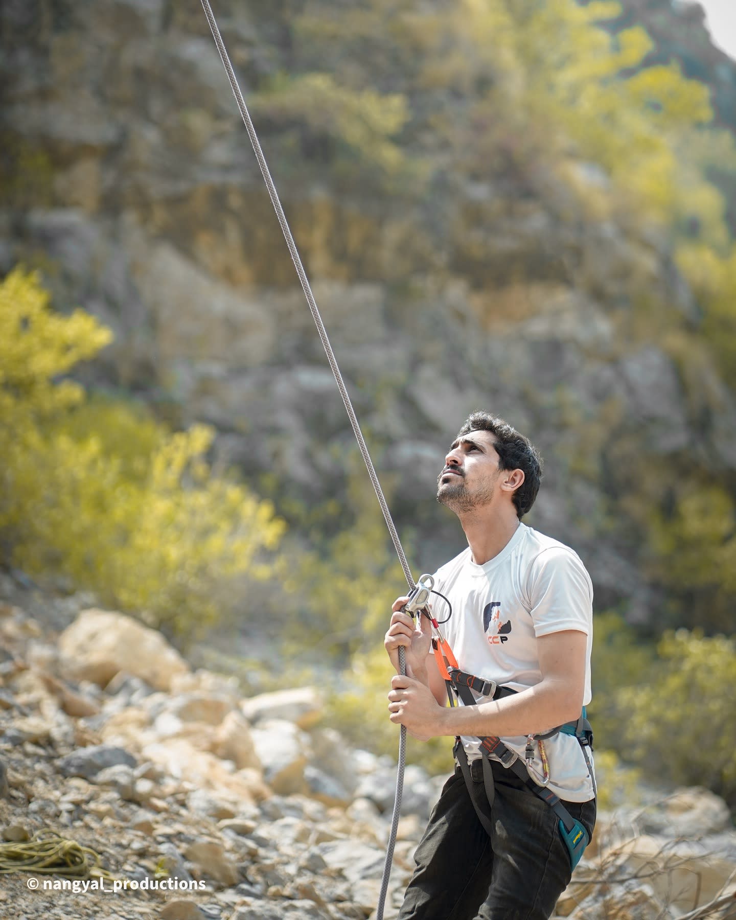 Intense Climbing