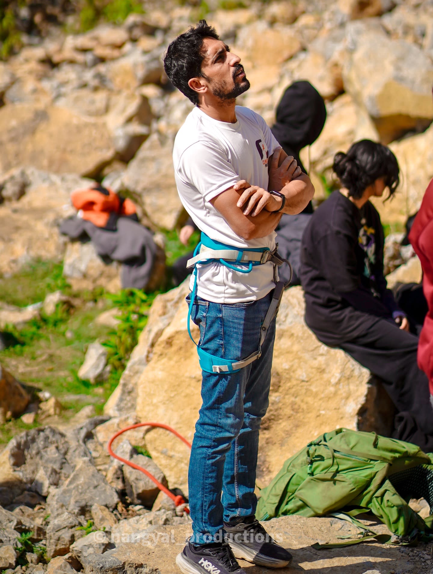 Intense Climbing