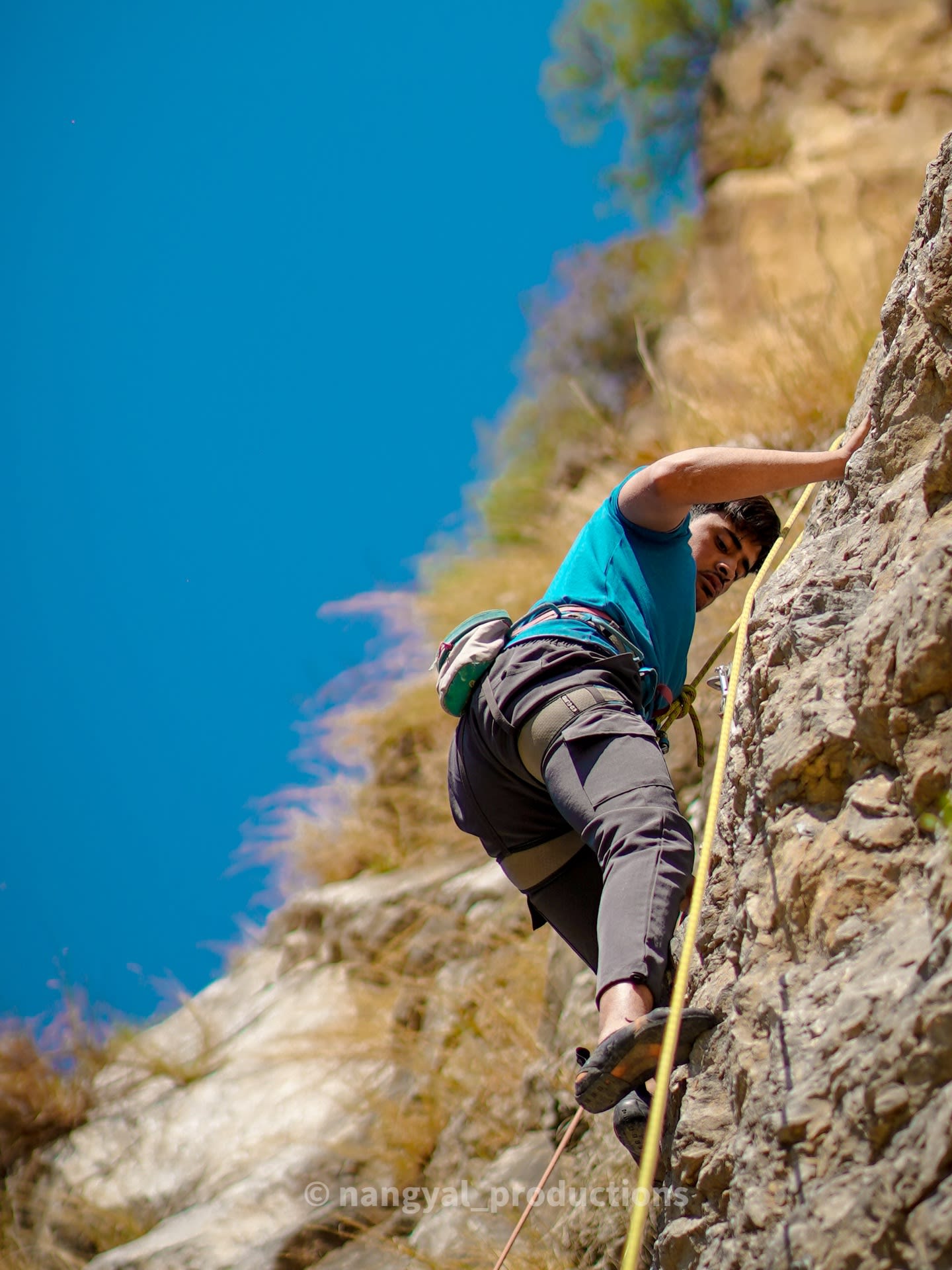 Intense Climbing