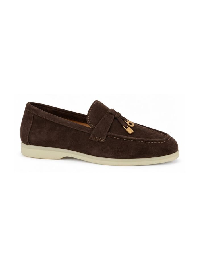 Lorine-Real Leather in Brown