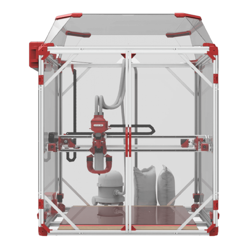 Impressora 3D de pellet Ginger Additive de grande formato
