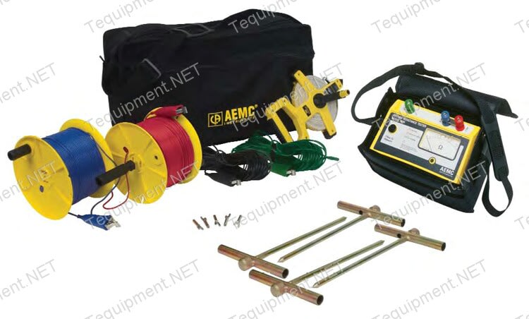 AEMC Ground Resistance Tester Model 3620 Kit, 500ft