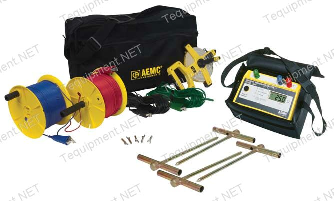 AEMC Ground Resistance Tester Model 3640 Kit, 500ft