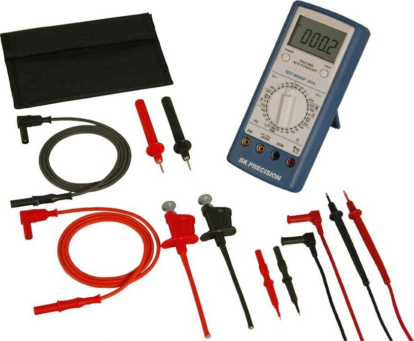 BK Precision - 391AKIT True RMS DMM with Test Lead Set