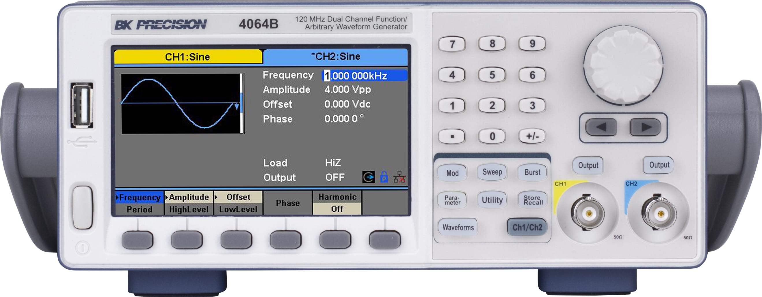 BK Precision 4064B - 120 MHz Dual Channel Function/Arbitrary Waveform Generator