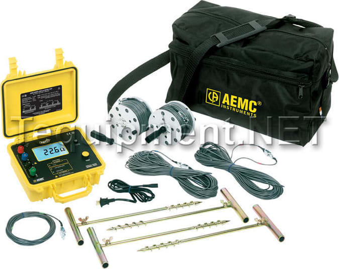 AEMC Ground Resistance Tester Model 4620 Kit