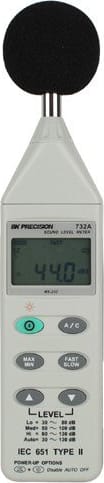 BK Precision 732A - Digital Sound Level Meter with RS232 Capability