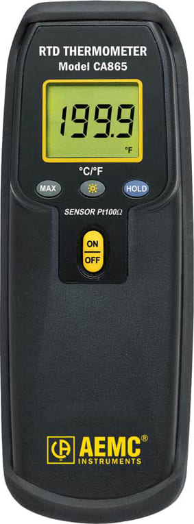 AEMC RTD Thermometer Model CA865