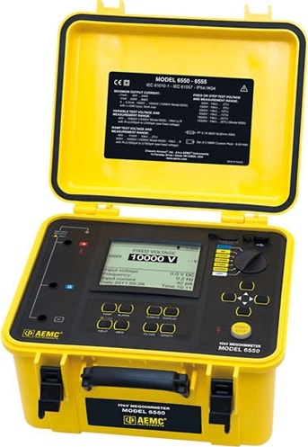 AEMC Like New-Open Box Model, Full Warranty Megohmmeter Model 5070