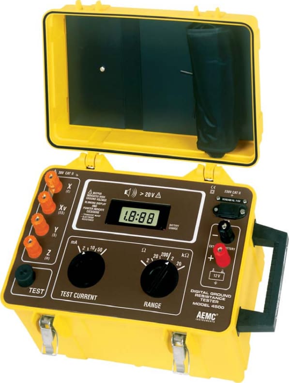 AEMC 3-Point Ground Resistance Tester