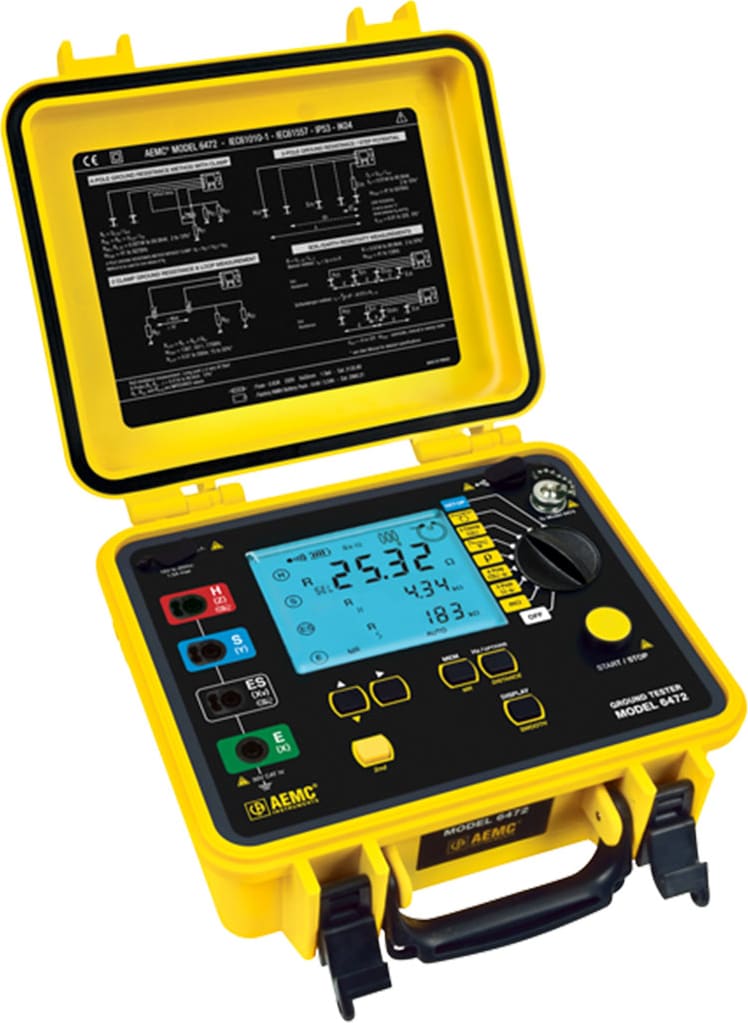Multi-Function Digital Ground Resistance Tester Kit