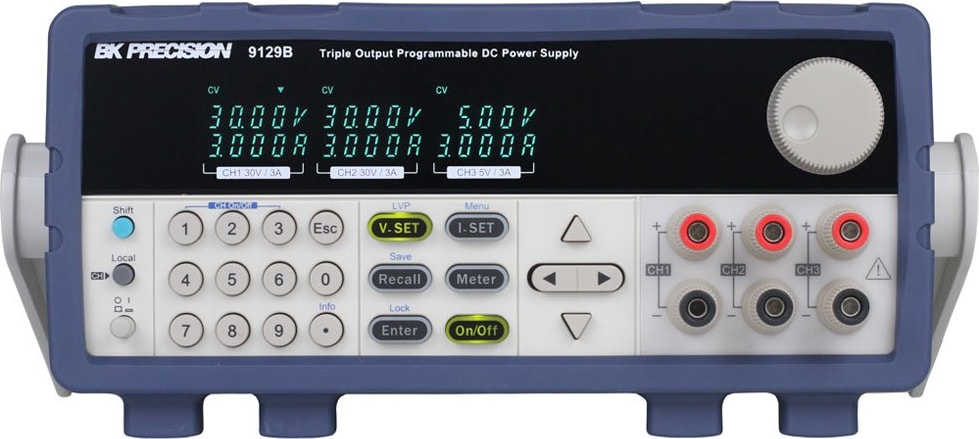 BK Precision 9129B - Triple Output Programmable DC Power Supply