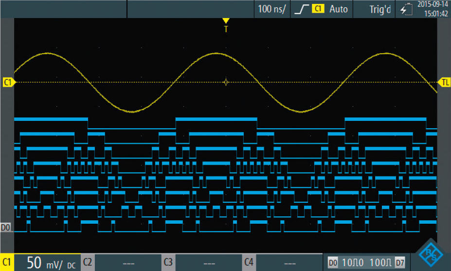 Rohde and Schwarz RTH-B1 - Mixed Signal Option