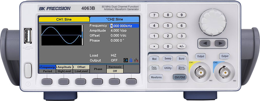 BK Precision 4063B - 80 MHz Dual Channel Function/Arbitrary Waveform Generator