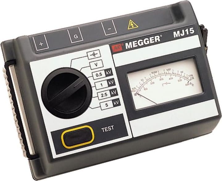Megger MJ15 5 kV Analog Insulation Tester TEquipment