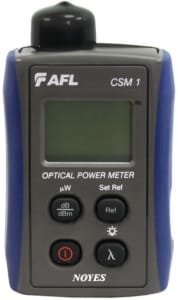 AFL CSM1-3-LC - Contractor Series Power Meter  (850/1300/1310/1490/1550/1625), LC Connector