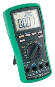 Greenlee DM-830A Digital Multimeter - TRMS, AC/DC, Dual Temp