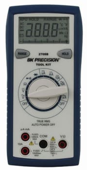 BK Precision 2708B - Auto Ranging True RMS Tool Kit Digital Multimeter