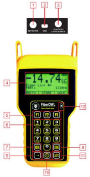Fiber OWL 4 BOLT Optical Power Meter Manual