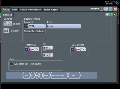 Search and navigate in recorded acquisitions