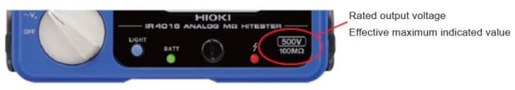 Hioki IR4018-20 Analog Meg-ohm Meter | TEquipment