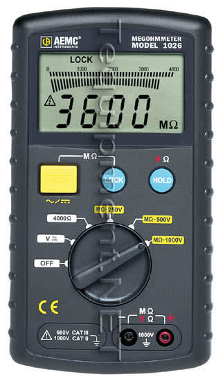 AEMC 2111.91 - Megohmmeter Model 1020, 500V