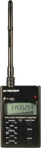 BK Precision 105 - 1MHz to 3GHz Deluxe Handheld Frequency Counter/Strength Meter