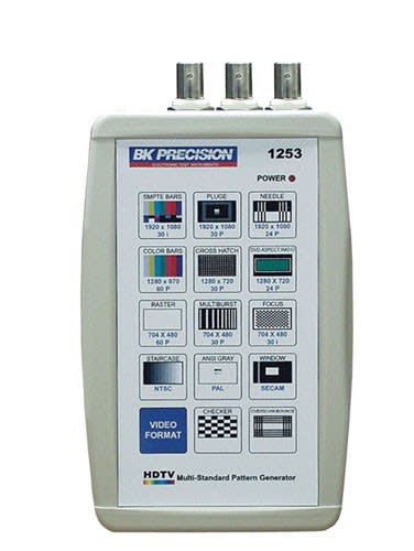 BK Precision 1253 - Handheld HDTV Pattern Generator