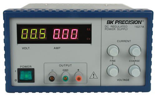 BK Precision 1627A - Fuente de alimentación CC para pantalla digital