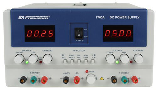 BK Precision 1760A - 4 Digit Triple Output Power Supply
