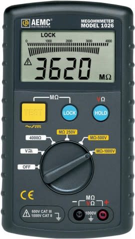 AEMC 1026 - Megohmmeter, 1000V
