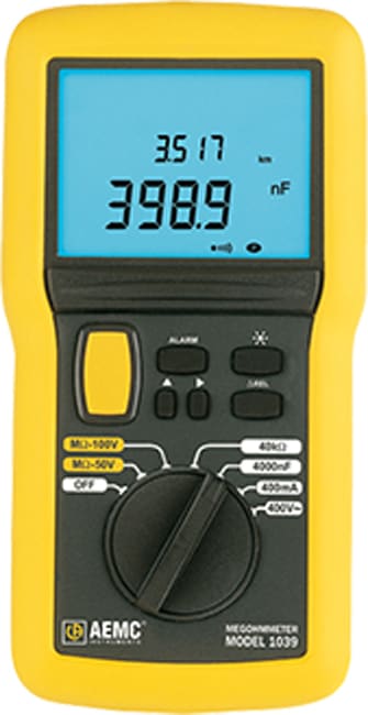 AEMC 1039 - Megohmmeter, 100V