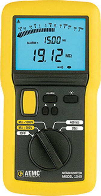 AEMC 1040 - Megohmmeter, 1000V