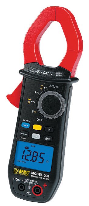 True RMS Clamp-On Meter