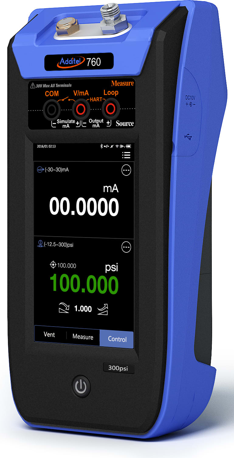 Additel ADT760DDP50DL Automatic Handheld Pressure Calibrator