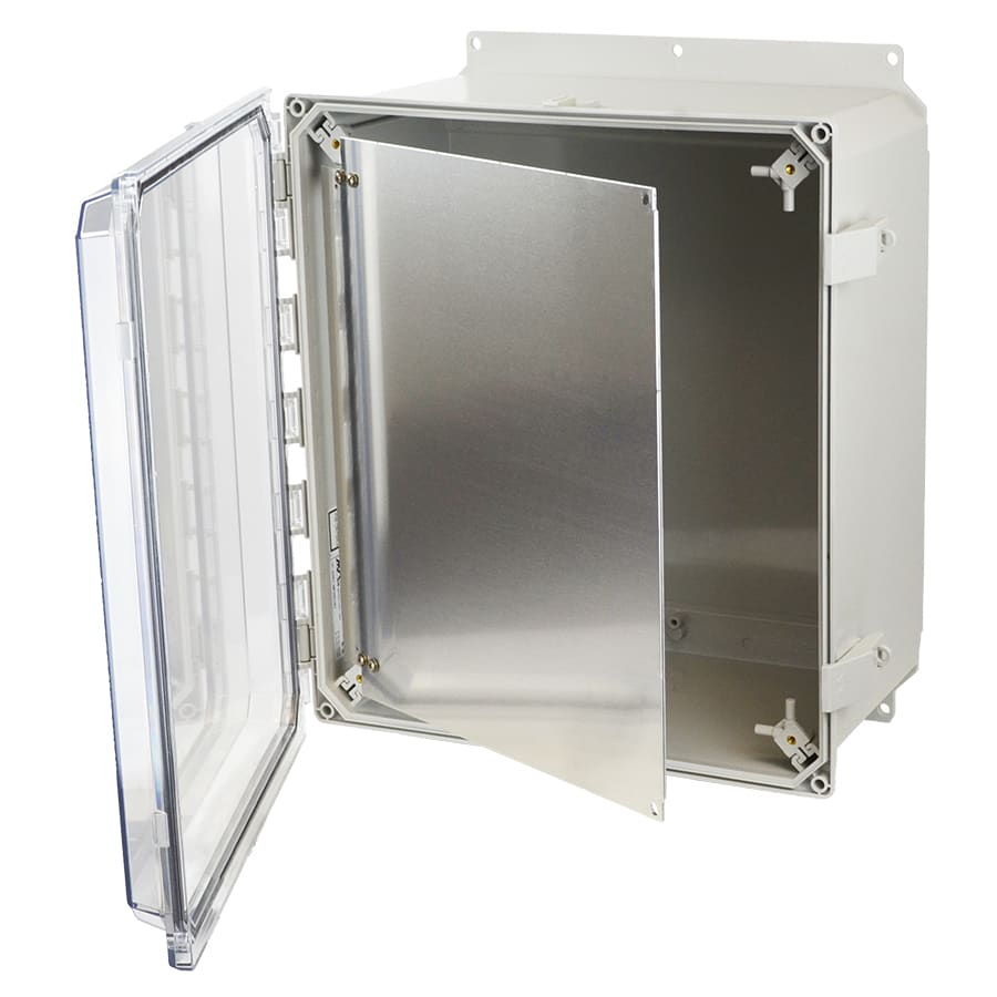 Allied Moulded HFPP164 Enclosure Hinged Front Panel Kit for AMP1648