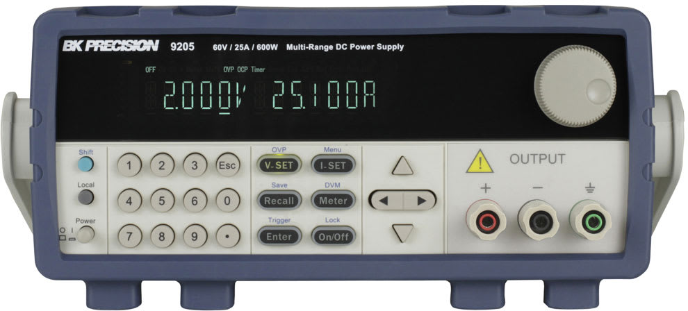 BK Precision 9205 - Multi-Range Programmable DC Power Supply
