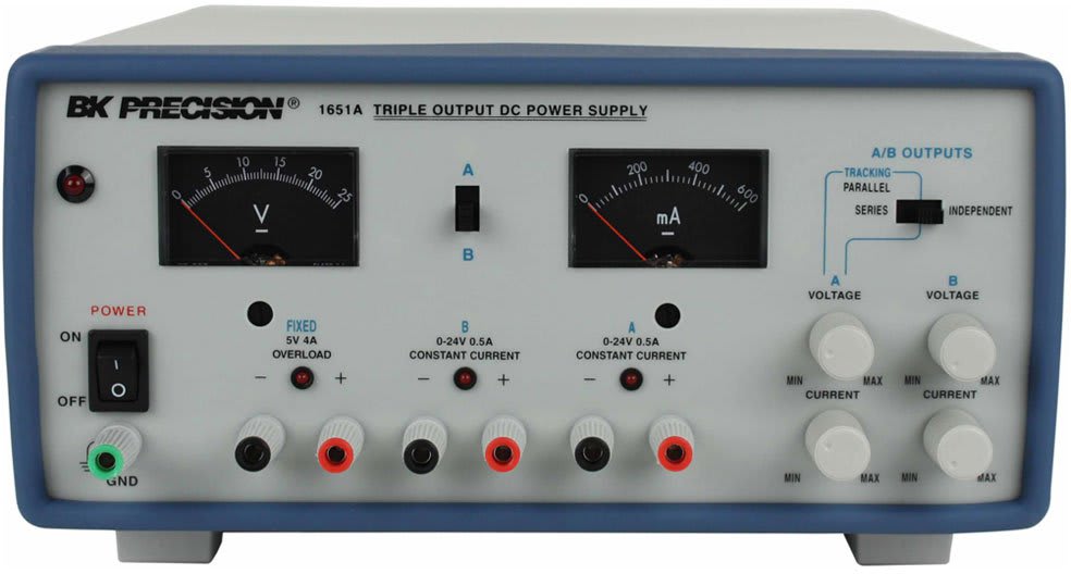 BK Precision 1651A - Triple Output DC Power Supplies