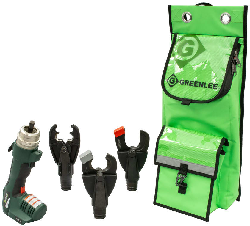Greenlee UT-BGHSB - GRE-6 Multi-Tool with BG Crimper, ACSR & CU/AL Cutting Heads, Bare