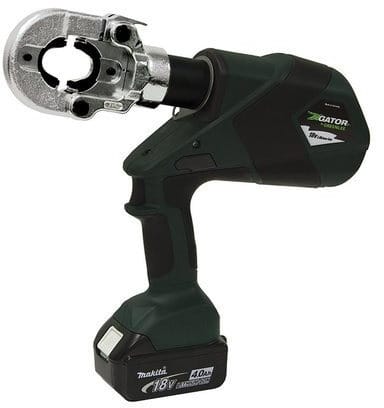 Greenlee EK622PLX22 - Six Ton Crimper, with Two Batteries and 230V