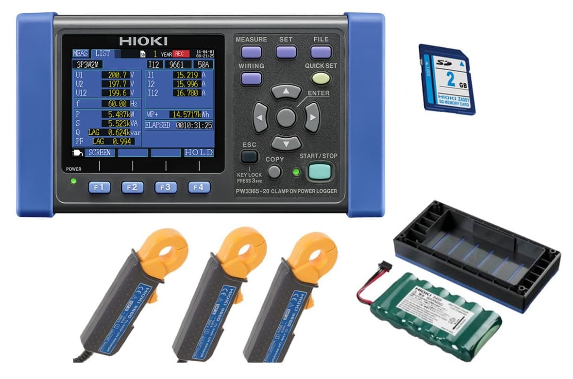 Hioki PW3365-20/100Pro KIT