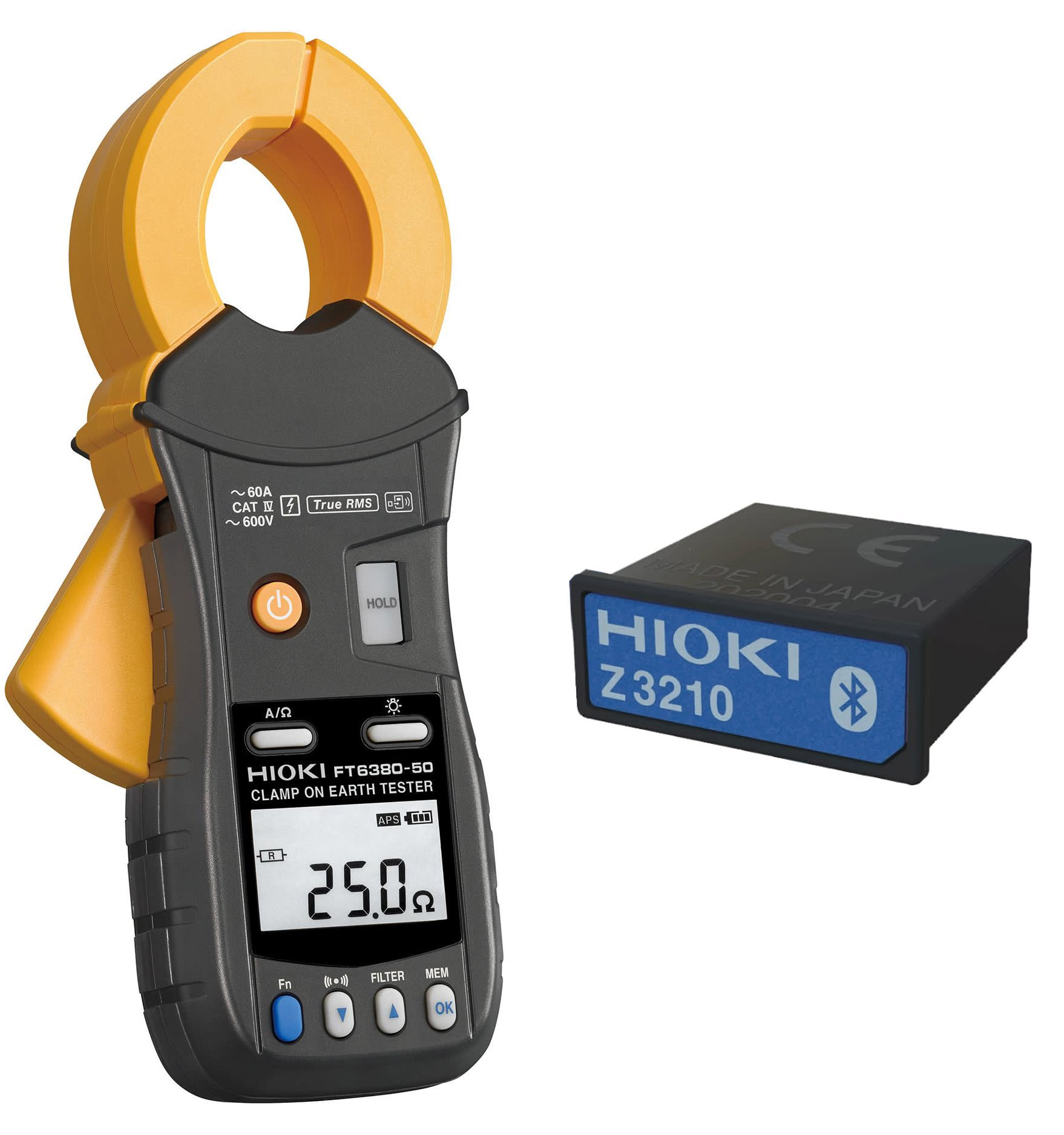 Hioki FT6380-50 kit - Wireless Clamp On Earth Tester with Hioki FT6380-50 kit - Wireless Clamp On Earth Tester with