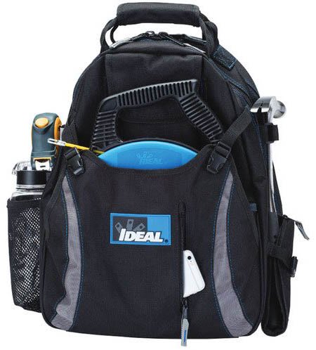 Ideal 35-409 18in Dual Compartment Tool Backpack